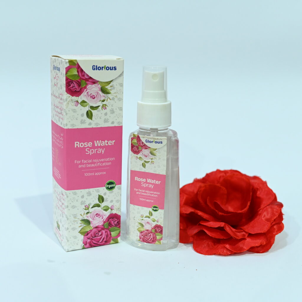 Rose water spray